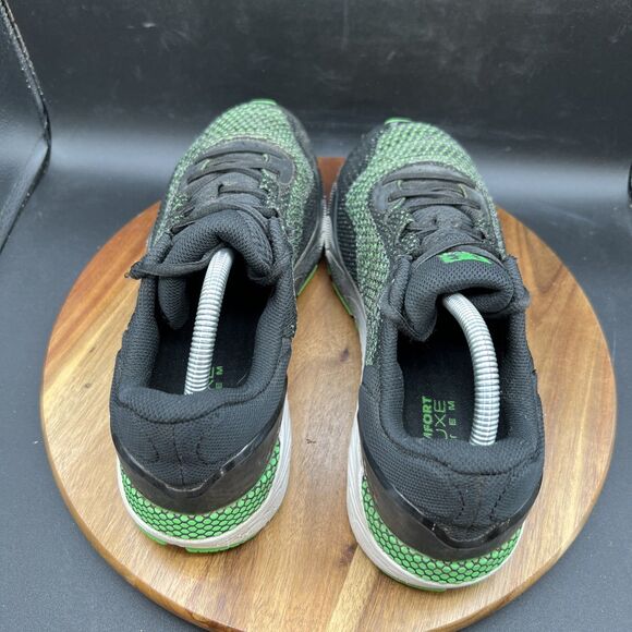 Under Armour HOVR Intake 6 Mens Size 10 Black Green Comfort Deluxe System Shoes - Picture 5 of 8